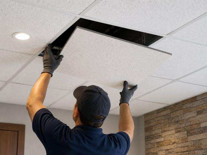 Ceiling Tiles Repair in Longmont, CO