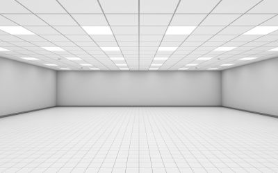 Drop Ceiling with Recessed Lighting