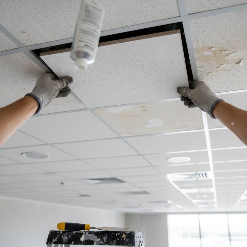Grid Ceiling Repair