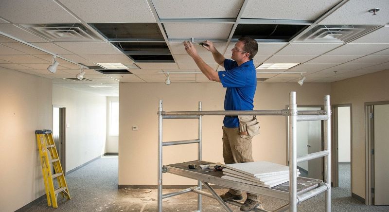 Suspended Ceiling Repair in Arvada, CO